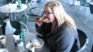 Nothing wrong with a beignet... In the French Quarter!